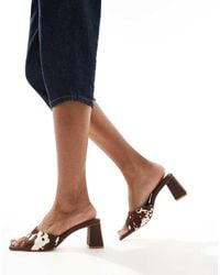 Stradivarius - Heeled Sandal - Lyst