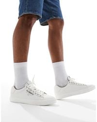 AllSaints - – underground – niedrige ledersneaker - Lyst