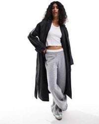 ASOS - Rubberised Rain Hooded Trench Coat With Belt Detail - Lyst