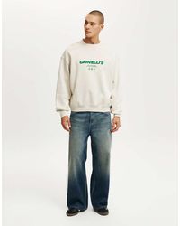 Cotton On - Box Fit Graphic Crew Sweater - Lyst