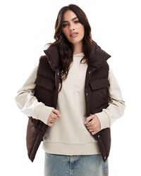 Threadbare - – wattierte weste - Lyst