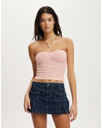 Cotton On - Milli Gather Front Tube - Lyst