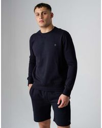 French Connection - Cotton Blend Sweatshirt And Shorts Co Ord Set - Lyst