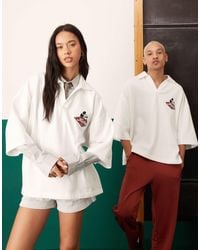 ASOS - Disney Oversize Polo With Embroidered Mickey Mouse Print - Lyst