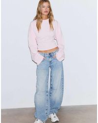 Stradivarius - Kimono Sleeve T-shirt - Lyst