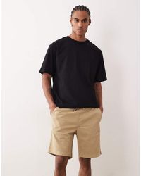 Jack & Jones - Textured Drawstring Shorts - Lyst
