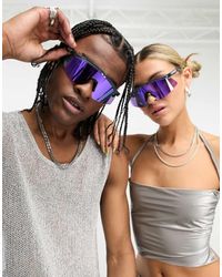 Oakley - Hydra Visor Festival Sunglasses With Reflective Lens - Lyst