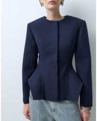 ASOS - Tailored Peplum Hem Jacket - Lyst