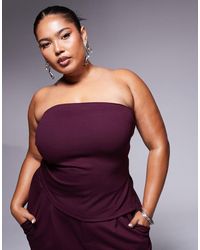 ASOS - Asos design curve – trägerloses oberteil - Lyst