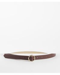 Pieces - 3 Pack Buckle Belts - Lyst