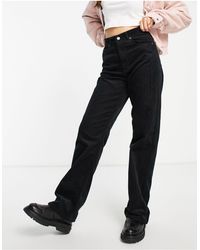Dr. Denim - Echo - jean d'ensemble large à taille ultra haute en velours côtelé - Lyst