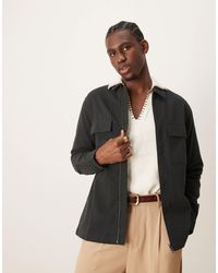 ASOS - – twill-hemdjacke - Lyst