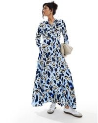 Y.A.S - Maxi Shirt Dress - Lyst