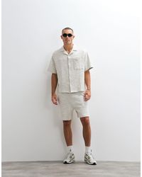 ASOS - Co-ord Mid Length Textured Shorts - Lyst