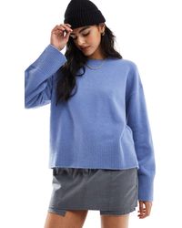 & Other Stories - Cotton Wool Blend Crew Neck Sweater - Lyst