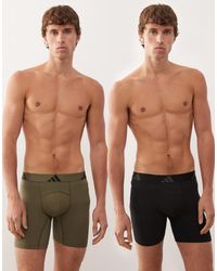 adidas - – active flex cotton – 2er-pack boxershorts - Lyst