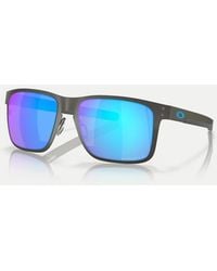 Oakley - Holbrook Metal Square Polarised Sunglasses With Mirrored Lens - Lyst