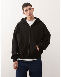 Weekday - – fleece-kapuzenpullover - Lyst