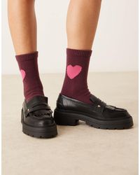 Accessorize - Heart Cosy Socks - Lyst