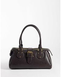 Mango - Buckle Detail Shoulder Bag - Lyst