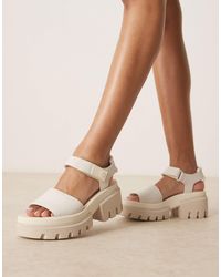 Timberland - – everleigh – sandalen aus nubukleder - Lyst