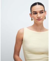 Hollister - Boat Neck Tank Top - Lyst
