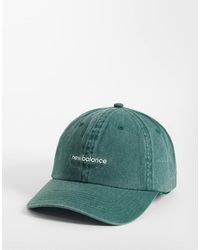 New Balance - 6 Panel Linear Logo Cap - Lyst