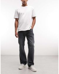 TRUE RELIGION - Ricky Super T Straight Jeans - Lyst