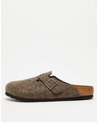 Birkenstock - – boston – unisex-clogs aus wolle - Lyst