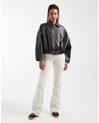 ONLY - Lola Super Low Waist Flared Jeans - Lyst