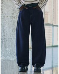 Bershka - Twisted Fit Jeans - Lyst