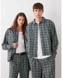 Reclaimed Vintage - Check Shirt Co-Ord - Lyst