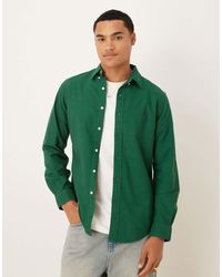 Polo Ralph Lauren - Icon Logo Slim Fit Garment Dyed Oxford Shirt - Lyst
