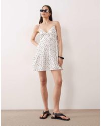Aray - Semi-sheer Mini Beach Dress - Lyst