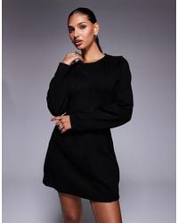 ASOS - Seamed Detail Sculpted Mini Dress - Lyst