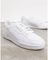 adidas originals white continental 80 sneakers