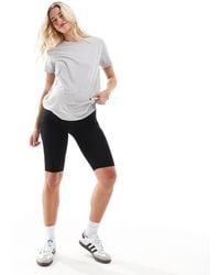 ASOS - Asos Design Maternity Over The Bump Basic Legging Short - Lyst