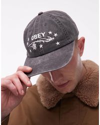 Obey - – penn – baseball-kappe aus 6 bahnen - Lyst