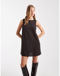 Vero Moda - Soft Micro Cord Mini Dress - Lyst