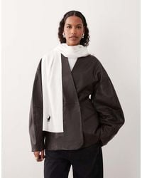 Polo Ralph Lauren - Icon Logo Cotton Knit Scarf - Lyst