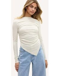 Loavies - Long-Sleeved Asymmetric Top - Lyst