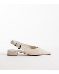 ASOS - Lotto Slingback Ballets - Lyst