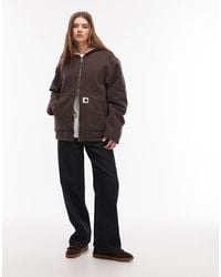 Carhartt - Og Mitch Hooded Jacket - Lyst