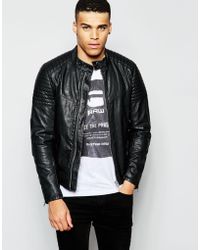 g star leather jacket womens