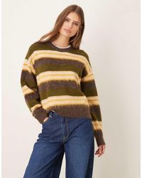 JJXX - Knit Jumper With Stripes - Lyst