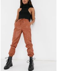 new look leather pants