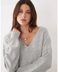 Threadbare - Trui Met V-Hals - Lyst