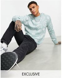 Bershka Crew neck sweaters for Men | Online Sale up to 78% off | Lyst