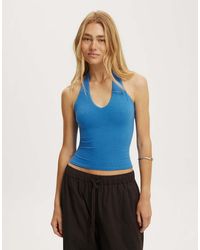 Cotton On - All Day V Neck Halter - Lyst