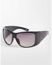 ASOS - – eckige oversize-sonnenbrille - Lyst